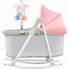 Kolísková hojdačka 5 v 1, ružová