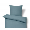 Tchibo - Ľanová posteľná bielizeň - farba: modrá