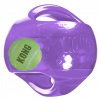 KONG Jumbler Ball - lopta pre psov, fialová 14 cm M/L