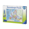 Ravensburger 12841 Puzzle 200 XXL dielov Mapa Európy