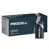 Batéria DURACELL Procell CR123 lithium 10ks 5000394137448