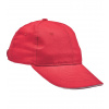 Cerva Tulle Unisex baseballová šiltovka 03140008 červená