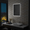 Zrkadlo - NÁSTENNÉ ZRKADLO DO KÚPEĽNE s LED, 60 x 80 cm (Zrkadlo - NÁSTENNÉ ZRKADLO DO KÚPEĽNE s LED, 60 x 80 cm)