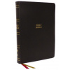 NKJV Holy Bible, Super Giant Print Reference Bible, Brown Bonded Leather, 43,000 Cross References, Red Letter, Thumb Indexed, Comfort Print: New King