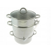Odšťavovací hrniec - Sokownik parník 8L Big oceľ indukcie 6701 (Odšťavovací hrniec - Sokownik parník 8L Big oceľ indukcie 6701)