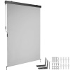 tectake 406135 zvislá markíza eloise s 2 nástennými držiakmi - 120 x 250 cm, svetlo šedá