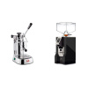 La Pavoni Professional Lusso + Eureka Mignon Perfetto, CR black