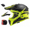 PRILBA S VISOROM LS2 MX437 FAST EVO ROAR YELLOW XL (PRILBA S VISOROM LS2 MX437 FAST EVO ROAR YELLOW XL)