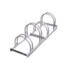 Stojan na 4 bicykle H 390 mm, s držiakom z kruhovej trubky