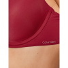 Dámska push up podprsenka - QF6016E - WJU - Červená - Calvin Klein 75D červená