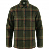 Fjällräven Singi Flannel Overshirt M, Veľkosť S, Farba DEEP FOREST-DARK NAVY