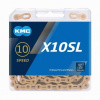 Reťaz KMC X-10 SL gold 114 článkov box