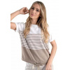 Dámská halenka 1228_02 HAJDAN cappucino XXL