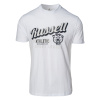 Pánske Tričko s krátkym rukávom RUSSELL ATHLETIC A25-028-1 M000272703 – Biela