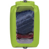 OSPREY DRY SACK 20 W/WINDOW, limon green