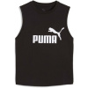 Puma Tielka a tričká bez rukávov Ess No. 1 Logo Slim Tank Čierna
