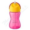 PHILIPS AVENT AVENT Hrnek s ohebným brčkem 300ml dívka
