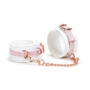 Kajdanky White & Pink Fairy Goat Leather Putá na členky Liebe Seele