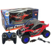 mamido Terénne auto Cross Country s diaľkovým ovládaním, pilot 27 MHz, červené