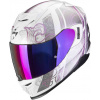 SCORPION prilba EXO-520 EVO AIR Fasta white/purple - M