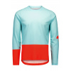 Pánsky cyklistický dres POC M Motion Air L/S Jersey Lazurite Blue/Carnelian Orange