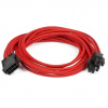 PHANTEKS 4+4-Pin EPS12V Extension Cable 50cm - Sleeved Red PH-CB8P_RD