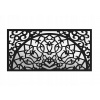 Zrkadlo - Drevené zrkadlo visiace elegantné čierne 120x60 (Zrkadlo - Drevené zrkadlo visiace elegantné čierne 120x60)