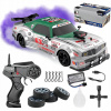 Drift auto na diaľkové ovládanie, VEĽKÉ RC auto s LED svetlami, dymom a DRIFT funkciou, mierka 1:16