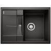 Blanco Metra 45 S Compact, silgranitový drez 680x500x190 mm, 1-komorový, čierna, BLA-525912