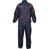 TOP TEN Tracksuit “Premium Quality” with black pants for Kids - size 128 = 128 cm, white-green Size: 164, 164 cm, Color: Black - Red, Gloves cut: Without Label