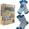 VoXX® Ponožky VoXX Trondelag set - azúrová Veľkosť: 39-42 (26-28)