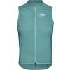 Cyklistická vesta Pas Normal Studios Mechanism Stow Away Gilet - Grey Teal M