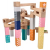Adam Toys Drevená guličková dráha, labyrint - 53 dielikov Adam Toys 5907554443206
