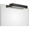 Svetlo nad zrkadlo Box Clip On LED 2700K 40 cm čierne matné