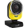 Genius Full HD Webkamera QCam 6000, 1920x1080, USB 2.0, žltá, FULL HD, 30 FPS 32200002409