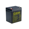 Long 12V 5Ah olověný akumulátor HighRate F1 PBLO-12V005-F1AH