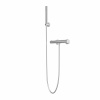 Gamma Gamma, nástenná sprchová termostatická batéria s ručnou sprchovou súpravou, chrómová, GMA-BRYPNT-CH