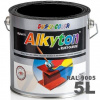 Alkyton antikorózna farba RAL 9005 čierna polomatná 5000 ml