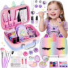 KUFRÍK NA KOZMETIKU - SADA NA MAKE-UP PRE DIEVČATKO, NECHTY, MAĽOVANIE