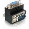 DELOCK Adaptér VGA(M) - VGA(F) 90° (65171)
