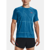Pánske tričko Under Armour UA Run Trail Tee-BLU – modré Velikost: M