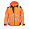 Portwest PW360 PW3 Reflexná nepremokavá bunda oranžová/čierna 2XL