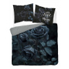 Posteľná Bielizeň 3D - Čierne ruže - 220x200 - 3 ks