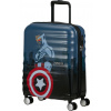 Príručný cestovný kufor American Tourister - Wavebreaker Spinner 55 Marvel /Captain America [152580-A528]