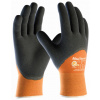 ATG 30-202 MAXITHERM Zateplené pracovné rukavice Oranžová-Čierna, 8