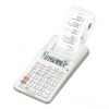 Casio Kalkulačka HR 8 RCE WE, biela, stolová, dvanásťmiestna, jednofarebná tlač