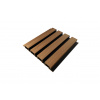 Fasádny lamelový obklad DUO Co-extrusion 221 x 26 mm Farebné prevedenie: Dub prírodný, Dĺžka: 3 m