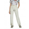 Desigual Dámske tepláky PINTUCK CAMO TROUSERS Biela M Tepláky