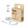 Club3D Bezdrátová nabíječka, 1x Qi2 25W, MagSafe, Qi certifikováno, bílá (CAC-3026)
