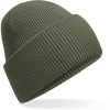 Beechfield Čepice Recycled B385R s manžetou, pletená COT53385Re1499-olive green Olivová UNI